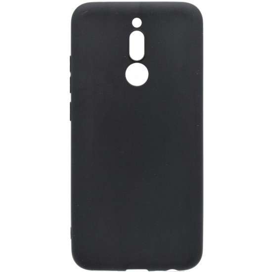 (Xiaomi Redmi 8) Θήκη Senso Back Cover Soft Touch Black