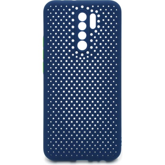 (Xiaomi Redmi 9) OEM Back Cover Breath Navy