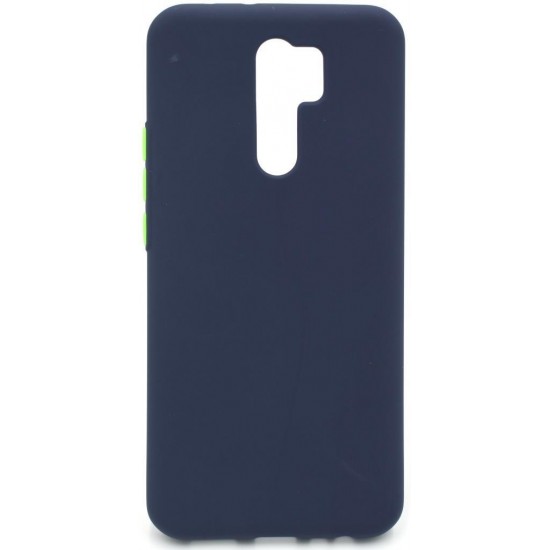 (Xiaomi Redmi 9) OEM Back Cover Solid Silicone Navy