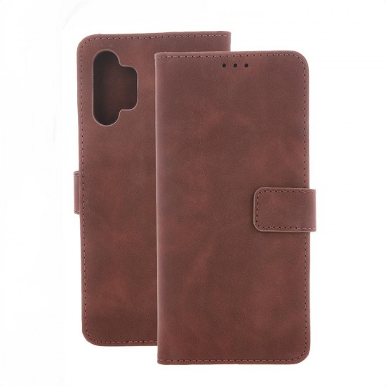 (Xiaomi Redmi A5) TFO Book Cover Smart Velvet Brown