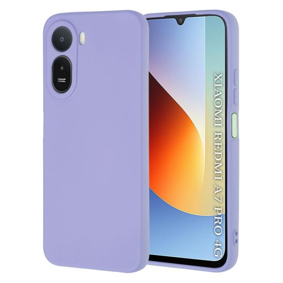 (Xiaomi Redmi A7 Pro 4G) Techsuit Back Cover SoftFlex Light Purple