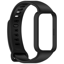 (Xiaomi Redmi Band 9 Active/Band 3) OEM Λουράκι Σιλικόνης Μαύρο