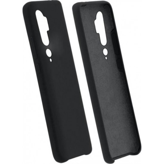 (Xiaomi Redmi Mi Note 10/ Mi Note 10 Pro) Senso Back Cover Smooth Black