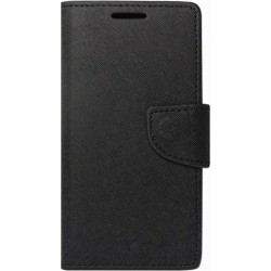 (Xiaomi Redmi Note 12 4G) iSelf Book Cover Fancy Diary Black