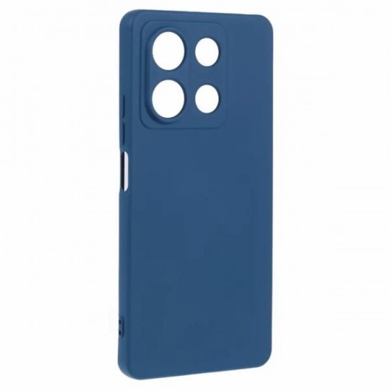 (Xiaomi Redmi Note 13 5G) Senso Back Cover Soft Touch Blue