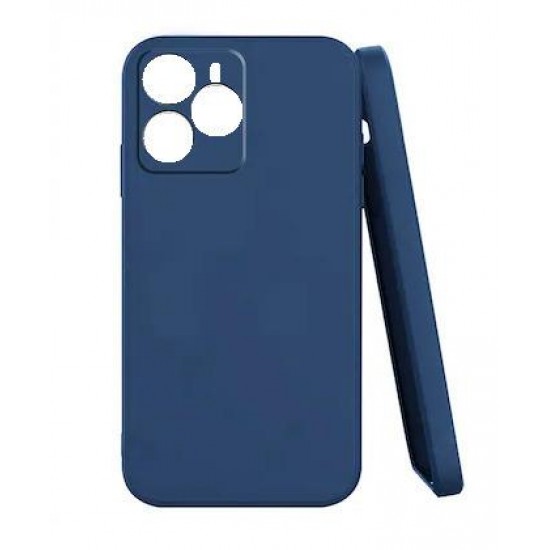 (Xiaomi Redmi Note 14 4G) OEM Back Cover Silicone Blue