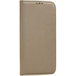 (Xiaomi Redmi Note 14 Pro 5G/14 Pro Plus 5G) Senso Book Cover Smart Magnet Gold
