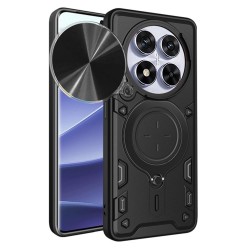 (Xiaomi Redmi Note 14 Pro 5G/Poco X7) Techsuit Back Cover CamGuard Pro Black