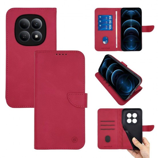 (Xiaomi Redmi Note 15 4G/5G/Poco M8 5G) Sonique Book Cover Urban Wallet Φούξια