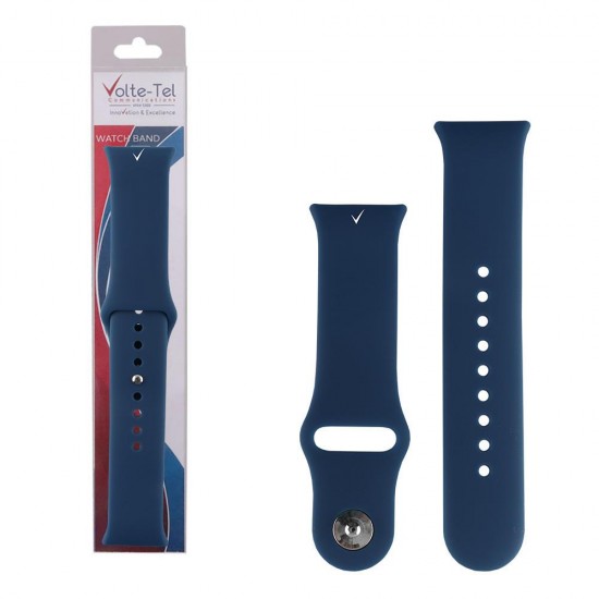 (Xiaomi Redmi Watch 4/watch 5/smart band 8 pro/smart band 9 pro) Volte-Tel VT150 Λουράκι Σιλικόνης Μπλε
