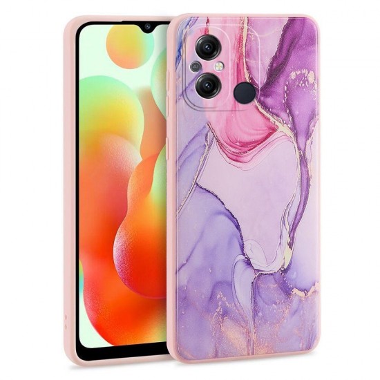 (Xiaomi  Redmi 12C) OEM Back Cover Tech-Protect Mood Marble