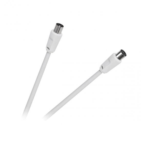 Καλώδιο κεραίας TV 1.5m M/F DM PRO λευκό