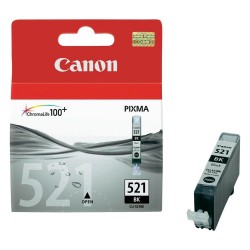 Canon Μελάνι Inkjet CLI-521BK Black (2933B001) (CANCLI-521BK) Canon Μελάνι Inkjet CLI-521BK Black (2933B001) (CANCLI-521BK)