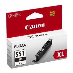 Canon Μελάνι Inkjet CLI-551BK XL Black (6443B001) (CANCLI-551BKXL) Canon Μελάνι Inkjet CLI-551BK XL Black (6443B001) (CANCLI-551BKXL)