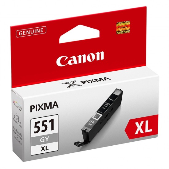 Canon Μελάνι Inkjet CLI-551GYXL Grey (6447B001) (CANCLI-551GYXL) Canon Μελάνι Inkjet CLI-551GYXL Grey (6447B001) (CANCLI-551GYXL)