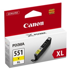 Canon Μελάνι Inkjet CLI-551YXL Yellow (6446B001) (CANCLI-551YXL) Canon Μελάνι Inkjet CLI-551YXL Yellow (6446B001) (CANCLI-551YXL)