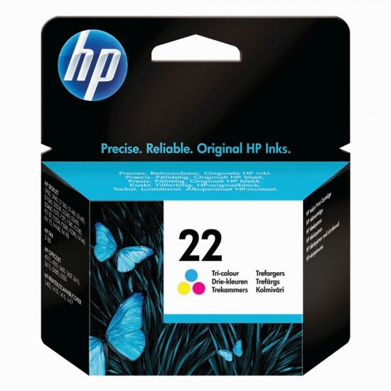 HP Μελάνι Inkjet No.22 Colour (C9352AE) (HPC9352AE) HP Μελάνι Inkjet No.22 Colour (C9352AE) (HPC9352AE)