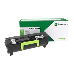 LEXMARK MS/MX317/417/517/617 TONER BLACK 2.5K (51B2000) (LEX51B2000) LEXMARK MS/MX317/417/517/617 TONER BLACK 2.5K (51B2000) (LEX51B2000)