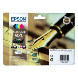 Epson Μελάνι Inkjet No.16 XL Multipack (C13T16364012) (EPST163640) Epson Μελάνι Inkjet No.16 XL Multipack (C13T16364012) (EPST163640)