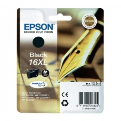 Epson Μελάνι Inkjet No.16 XL Black (C13T16314012) (EPST163140) Epson Μελάνι Inkjet No.16 XL Black (C13T16314012) (EPST163140)