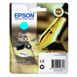 Epson Μελάνι Inkjet No.16 XL Cyan (C13T16324012) (EPST163240) Epson Μελάνι Inkjet No.16 XL Cyan (C13T16324012) (EPST163240)