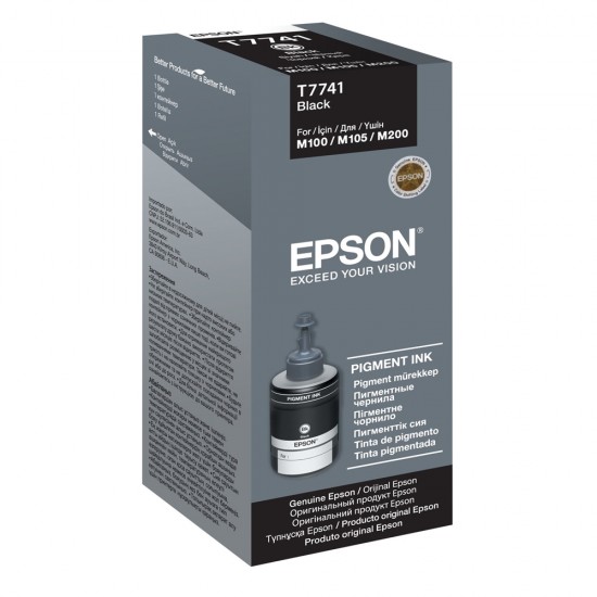 Epson Μελάνι Inkjet Bottle 140ml Black (C13T77414A) (EPST77414A) Epson Μελάνι Inkjet Bottle 140ml Black (C13T77414A) (EPST77414A)