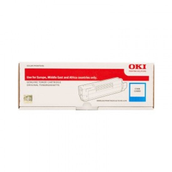 OKI MC873 TONER CYAN HC 10K (45862816) (OKI-MC873-C) OKI MC873 TONER CYAN HC 10K (45862816) (OKI-MC873-C)