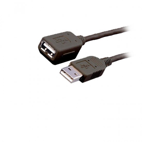 Καλώδιο MediaRange USB 2.0 Extension AM/AF 5.0M Black (MRCS108) Καλώδιο MediaRange USB 2.0 Extension AM/AF 5.0M Black (MRCS108)