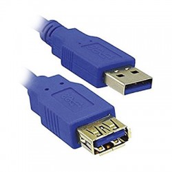 Καλώδιο MediaRange USB 3.0 Extension AM/AF 1.8M Blue (MRCS151)