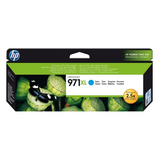 HP Μελάνι Inkjet No.971XL Cyan (CN626AE) (HPCN626AE)