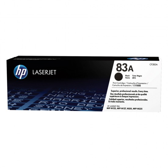 HP Toner 83A LJ PRO M127/125 Black (1.5k) (CF283A) (HPCF283A) HP Toner 83A LJ PRO M127/125 Black (1.5k) (CF283A) (HPCF283A)