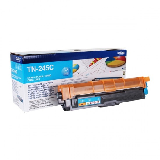 Toner Brother TN-245C Cyan (TN-245C) (BRO-TN-245C) Toner Brother TN-245C Cyan (TN-245C) (BRO-TN-245C)