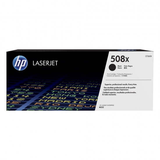 HP Color LaserJet Enterprise M552/553 HC Black Toner (CF360X) (HPCF360X) HP Color LaserJet Enterprise M552/553 HC Black Toner (CF360X) (HPCF360X)