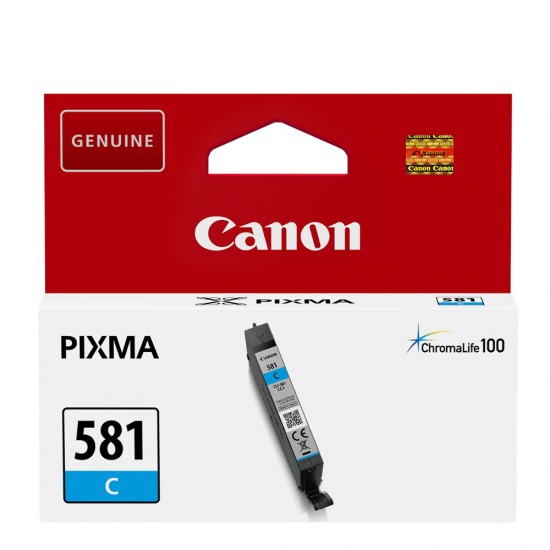Canon Μελάνι Inkjet CLI-581C Cyan (2103C001) (CANCLI-581C) Canon Μελάνι Inkjet CLI-581C Cyan (2103C001) (CANCLI-581C)