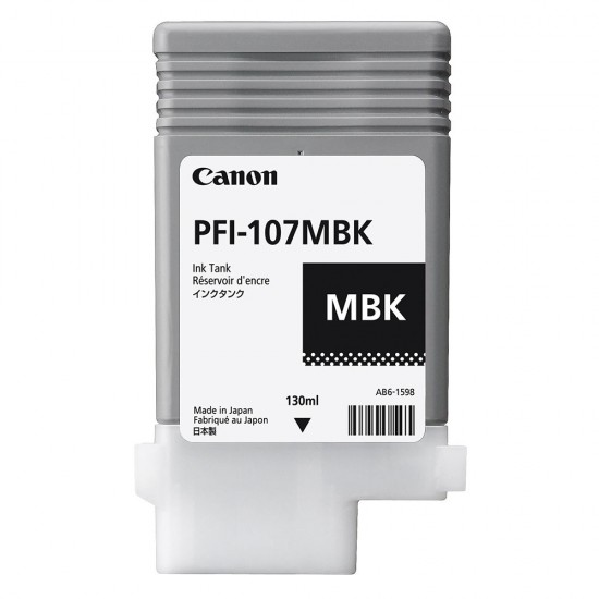 Canon Μελάνι Inkjet PFI-107MBK Matte Black (6704B001) (CANPFI-107MBK) Canon Μελάνι Inkjet PFI-107MBK Matte Black (6704B001) (CANPFI-107MBK)