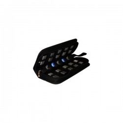 MediaRange Media Storage Wallet for 10 USB Flashdrives & 5 SD Memory Cards Nylon Black (MRBOX99) MediaRange Media Storage Wallet for 10 USB Flashdrives & 5 SD Memory Cards Nylon Black (MRBOX99)