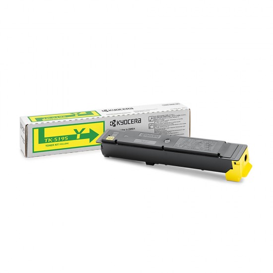 KYOCERA TASKALFA 306CI TONER YELLOW (TK-5195Y) (KYOTK5195Y) KYOCERA TASKALFA 306CI TONER YELLOW (TK-5195Y) (KYOTK5195Y)