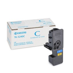 KYOCERA ECOSYS M5526MFP/P5026 TONER CYAN (TK-5240C) (KYOTK5240C) KYOCERA ECOSYS M5526MFP/P5026 TONER CYAN (TK-5240C) (KYOTK5240C)