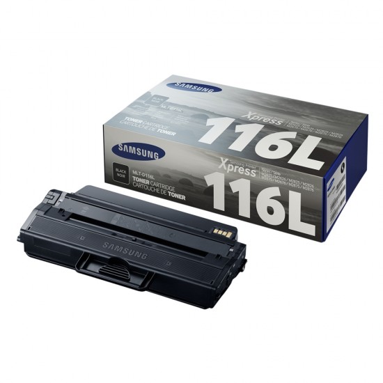 Samsung MLT-D116L High Yield Black Toner Cartridge (SU828A) (HPMLTD116L) Samsung MLT-D116L High Yield Black Toner Cartridge (SU828A) (HPMLTD116L)