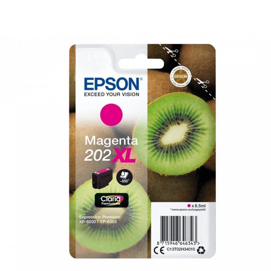 Epson Μελάνι Inkjet 202XL Magenta (C13T02H34010) (EPST02H340) Epson Μελάνι Inkjet 202XL Magenta (C13T02H34010) (EPST02H340)
