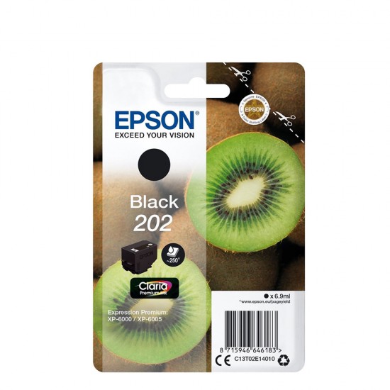 Epson Μελάνι Inkjet 202 Black (C13T02E14010) (EPST02E140) Epson Μελάνι Inkjet 202 Black (C13T02E14010) (EPST02E140)