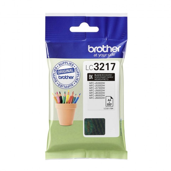 Brother Μελάνι Inkjet LC-3217BK Black (LC-3217BK) (BRO-LC-3217BK) Brother Μελάνι Inkjet LC-3217BK Black (LC-3217BK) (BRO-LC-3217BK)