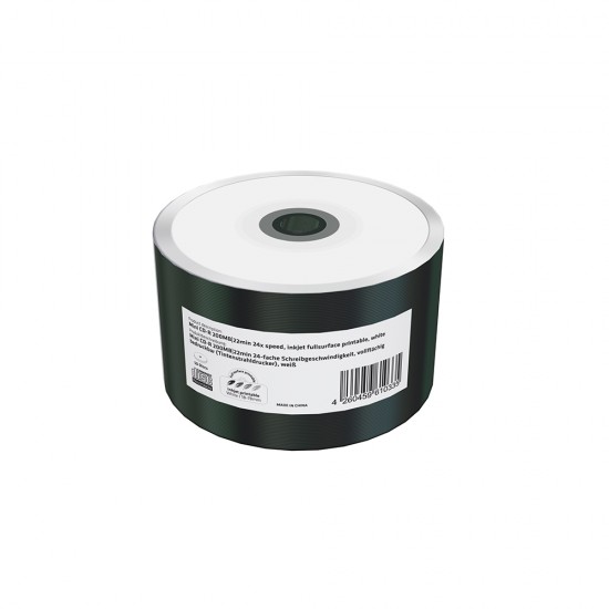 MediaRange Mini CD-R 22' 200MB 24x Inkjet Fullsurface Printable Shrink50 (MR257) MediaRange Mini CD-R 22' 200MB 24x Inkjet Fullsurface Printable Shrink50 (MR257)