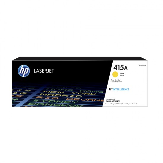 HP 415A Yellow LaserJet Toner Cartridge (2.1k) (W2032A) (HPW2032A)