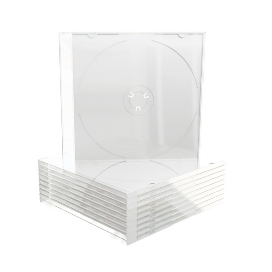 MediaRange CD Slimcase for 1 disc 5.2mm Frosted/Transparent tray (MRBOX20) MediaRange CD Slimcase for 1 disc 5.2mm Frosted/Transparent tray (MRBOX20)