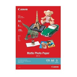 Canon Φωτογραφικό Χαρτί Matte A4 170g/m² 5 φύλλα (7981A042) (CAN-MP101) Canon Φωτογραφικό Χαρτί Matte A4 170g/m² 5 φύλλα (7981A042) (CAN-MP101)