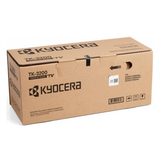KYOCERA ECOSYS P3260 TONER HC BLACK (TK-3200) (KYOTK3200) KYOCERA ECOSYS P3260 TONER HC BLACK (TK-3200) (KYOTK3200)