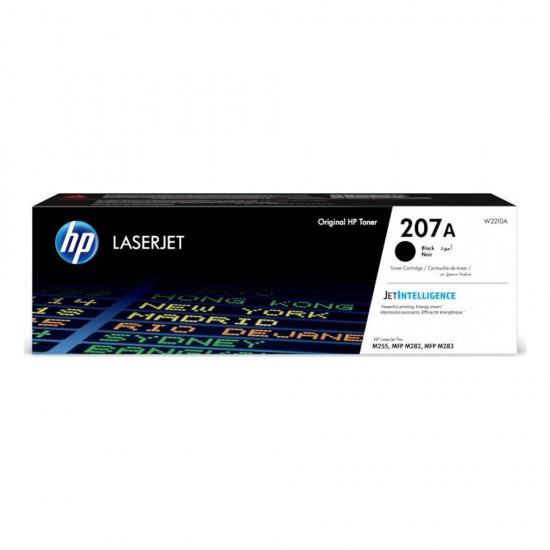 HP 207A Black LaserJet Toner Cartridge (1.35k) (W2210A) (HPW2210A) HP 207A Black LaserJet Toner Cartridge (1.35k) (W2210A) (HPW2210A)