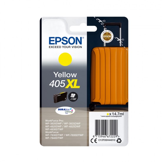 Epson Μελάνι Inkjet 405XL Yellow (C13T05H44010) (EPST05H440) Epson Μελάνι Inkjet 405XL Yellow (C13T05H44010) (EPST05H440)