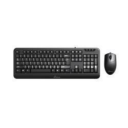 MediaRange Corded Keyboard & 3-button mouse set, Wired (Black) (MROS108-GR) MediaRange Corded Keyboard & 3-button mouse set, Wired (Black) (MROS108-GR)